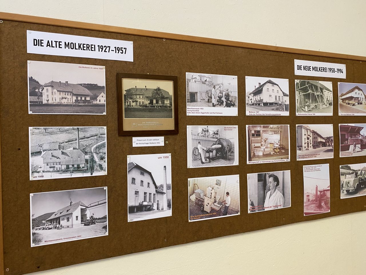 Fotos der einstigen Kirchschlager Molkerei (© Museumsmanagement Niederösterreich)